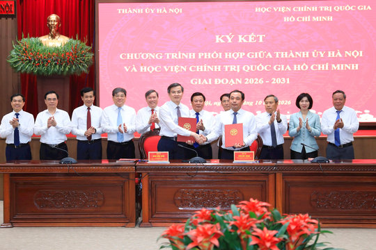 Mỗi sản phẩm, kết quả nghiên cứu phải thực sự gắn với tâm huyết, trí tuệ và tình yêu Thủ đô Hà Nội