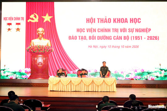 Học viện Chính trị: Nâng cao chất lượng đào tạo cán bộ đáp ứng yêu cầu xây dựng Quân đội hiện đại