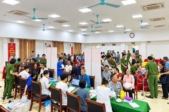 Xã Ô Diên: 155 thân nhân liệt sĩ tham gia thu nhận mẫu ADN đợt 2 năm 2026