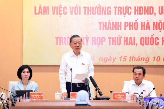 Phát huy vai trò Thủ đô từ thực tiễn Hà Nội để đóng góp vào hoàn thiện chính sách, pháp luật