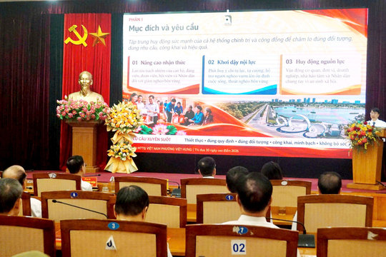 Phường Việt Hưng phát động Tháng cao điểm vì người nghèo năm 2026
