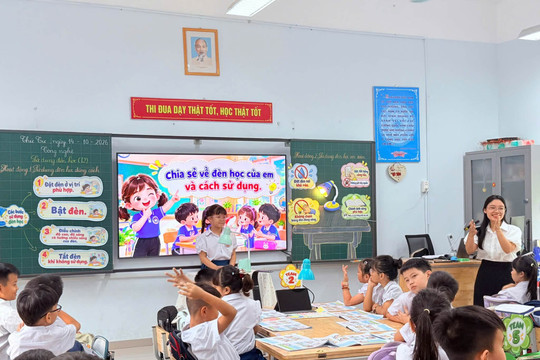 Những giờ học sáng tạo và hành trình phát triển năng lực số cho học sinh