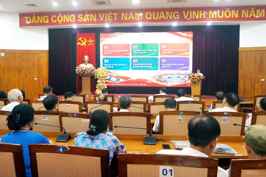 Phường Việt Hưng phát huy sức dân qua đợt thi đua cao điểm của Mặt trận