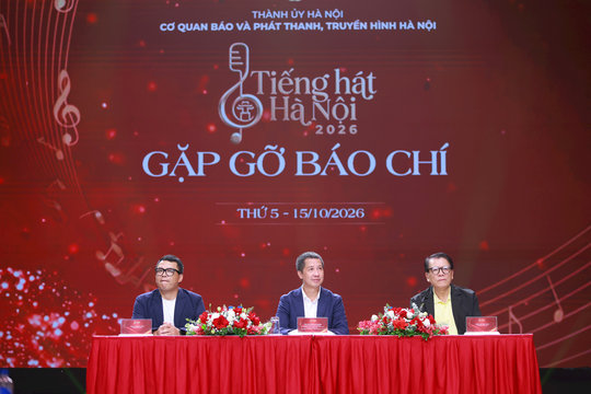 “Tiếng hát Hà Nội 2026”: Phát triển thế hệ nghệ sĩ mới, đóng góp xây dựng công nghiệp văn hóa Thủ đô