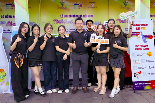 SAL SUN tại Lễ hội Đồ uống Hà Nội 2026: Khẳng định nội lực, lan tỏa giá trị đồ uống Việt