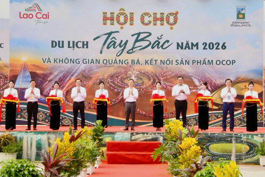 Hà Nội tham gia quảng bá sản phẩm OCOP tại Hội chợ Du lịch Tây Bắc năm 2026