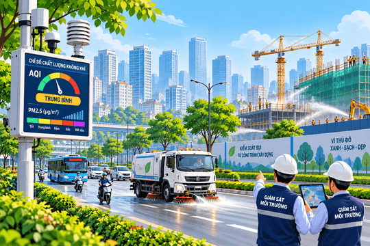 Hà Nội chủ động kiểm soát ô nhiễm không khí từ sớm, từ xa