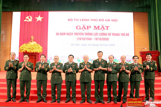 Lực lượng vũ trang Thủ đô: Viết tiếp truyền thống Anh hùng