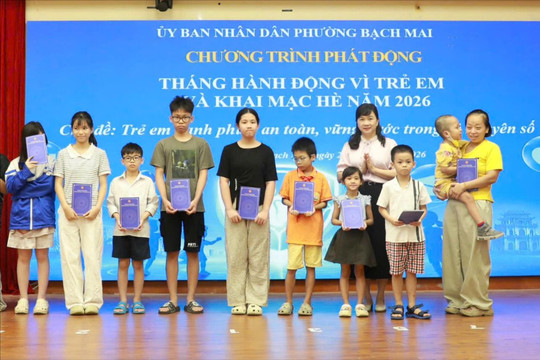 Phường Bạch Mai phấn đấu 100% trẻ em được hướng dẫn kỹ năng tự bảo vệ mình