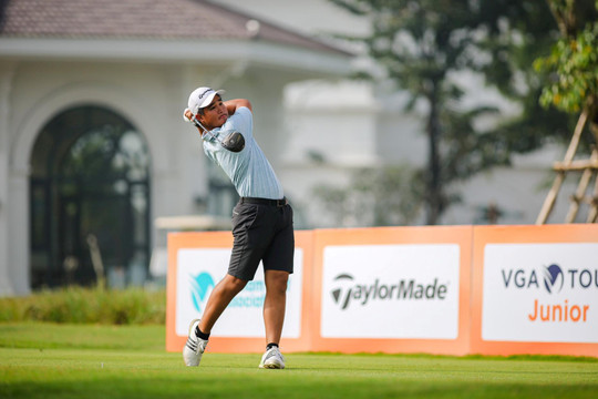 Đỗ Đức Khang độc chiếm ngôi đầu VGA Junior Tour với vòng đấu 66 gậy