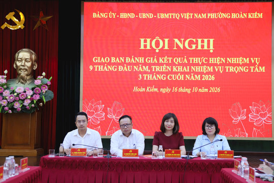 Phường Hoàn Kiếm tập trung hoàn thành các chỉ tiêu năm 2026