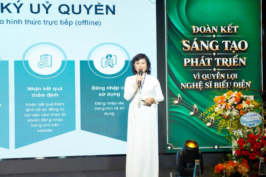 Ra mắt Trung tâm Khai thác quyền biểu diễn âm nhạc Việt Nam