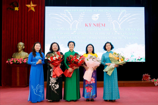 Phụ nữ Nghĩa Đô đổi mới, sáng tạo, tích cực đóng góp xây dựng địa phương