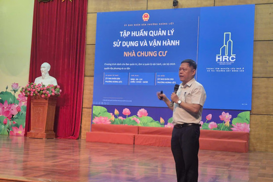 Phường Hoàng Liệt tập huấn nâng cao chất lượng quản lý nhà chung cư