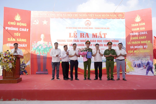 Xã Bình Minh: Đưa kỹ năng phòng cháy, chữa cháy đến gần hơn với cộng đồng