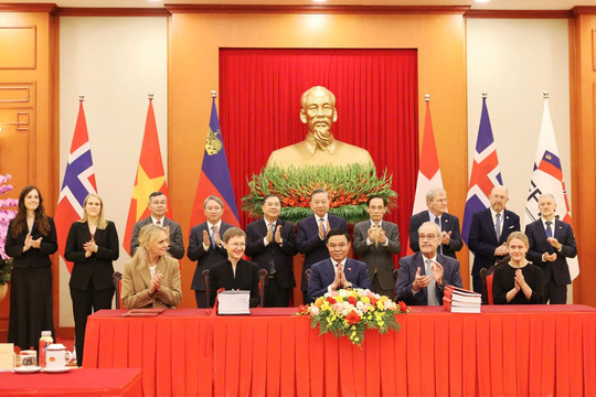 Chính thức ký kết Hiệp định Thương mại tự do Việt Nam - EFTA