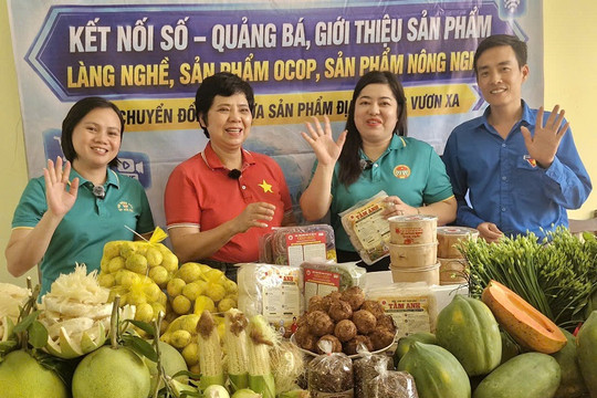 Chuyển đổi số, mở lối tiêu thụ nông sản ở Phú Xuyên