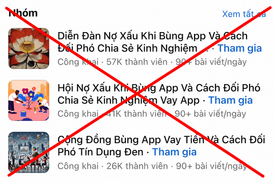 Bẫy “tư vấn tài chính” từ các hội nhóm “dạy bùng nợ”