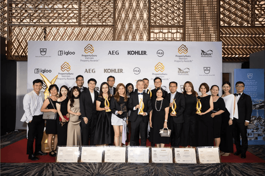 CapitaLand Development tiếp tục ghi dấu ấn tại Giải thưởng Bất động sản PropertyGuru Việt Nam