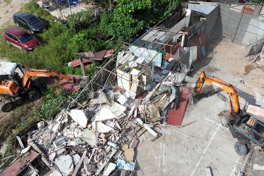 Xã Phù Đổng xử lý toàn diện các công trình vi phạm trên địa bàn