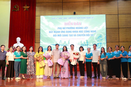Phụ nữ Hoàng Liệt- Đẩy mạnh ứng dụng ứng dụng KHCN, đổi mới sáng tạo và chuyển đổi số