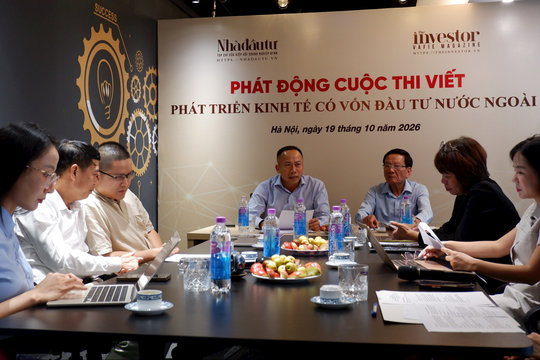Phát động cuộc thi viết “Phát triển kinh tế có vốn đầu tư nước ngoài”