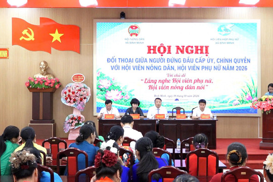 Xã Bình Minh: Đối thoại, lắng nghe, kịp thời tháo gỡ vướng mắc từ cơ sở