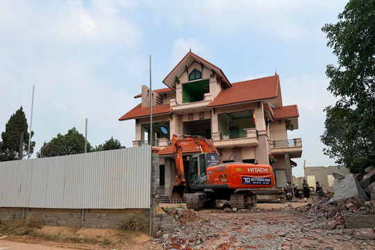Tiến độ GPMB dự án đường Vành đai 3 sẽ sớm về đích