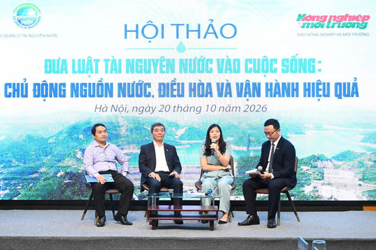 An ninh nguồn nước trước sức ép biến đổi khí hậu