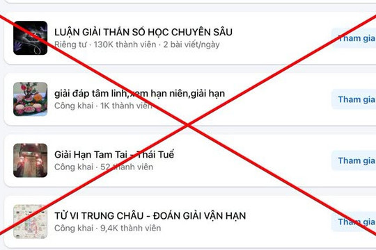 Cảnh báo chiêu trò mê tín dị đoan biến tướng "núp bóng" tâm linh, trục lợi