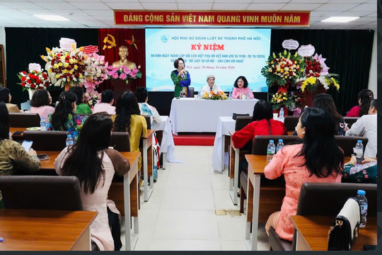 Đoàn Luật sư Hà Nội ghi nhận những đóng góp của các nữ luật sư