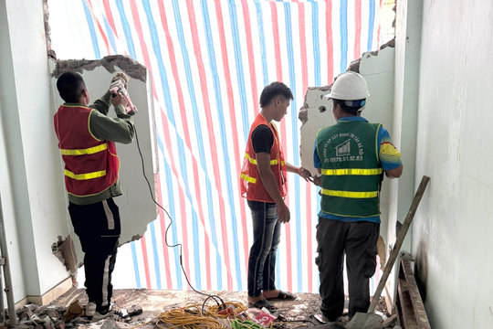Bắt đầu triển khai phá dỡ mặt bằng dự án Trục không gian Quốc lộ 1A