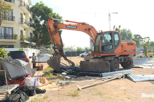 Phường Đại Mỗ ngăn tái lấn chiếm hàng nghìn m2 đất