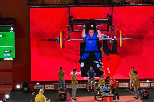Asian Para Games 2026: Thể thao Việt Nam nỗ lực tranh tài trong ngày thi đấu thứ hai