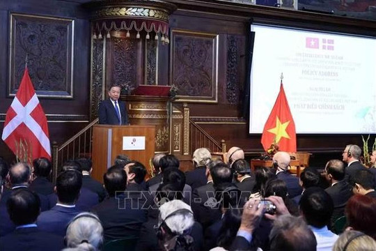 Phát biểu chính sách của Tổng Bí thư, Chủ tịch nước Tô Lâm tại Đại học Copenhagen (Đan Mạch)