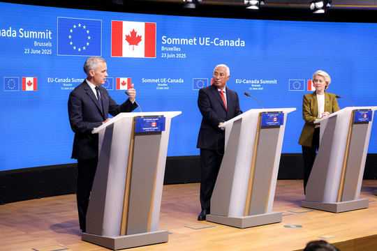 Canada và EU thúc đẩy xây dựng quan hệ đối tác chiến lược sâu rộng hơn