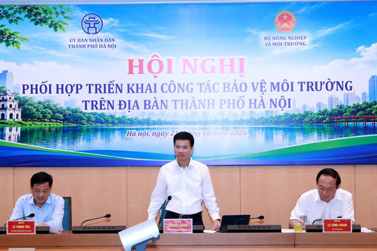 Bộ Nông nghiệp và Môi trường đồng hành cùng Hà Nội khắc phục “điểm nghẽn” ô nhiễm môi trường