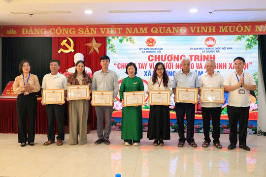 Thường Tín phát động tháng cao điểm “Vì người nghèo” năm 2026