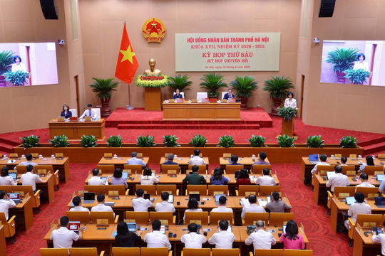 [TRỰC TIẾP] Khai mạc phiên chất vấn của Thường trực HĐND thành phố Hà Nội về lĩnh vực môi trường