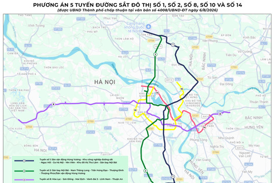 Hà Nội tham vấn cộng đồng quy hoạch chi tiết 22 nhà ga của 5 tuyến đường sắt đô thị