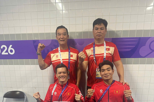 Bơi Việt Nam lập cú đúp huy chương ở ASIAN Para Games 2026