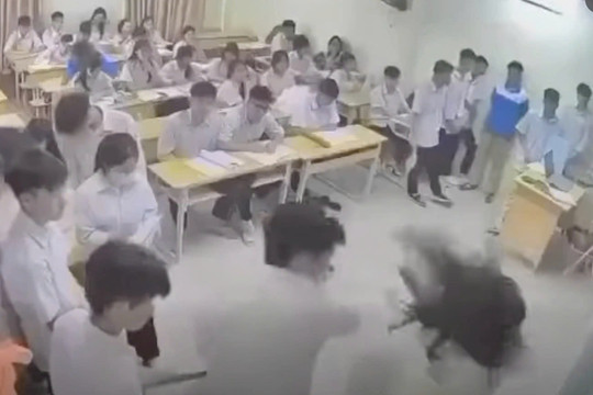 Hà Nội: Xác minh vụ việc học sinh có hành vi bạo lực với cô giáo