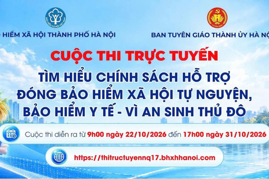 Lan tỏa chính sách an sinh đặc thù qua thi trực tuyến tìm hiểu Nghị quyết HĐND Thành phố
