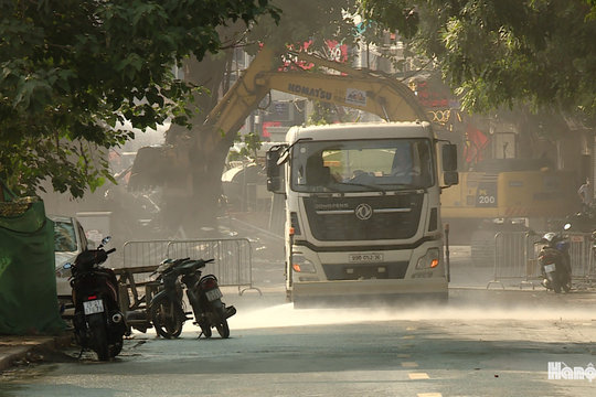 Kiểm soát bụi từ các hoạt động xây dựng