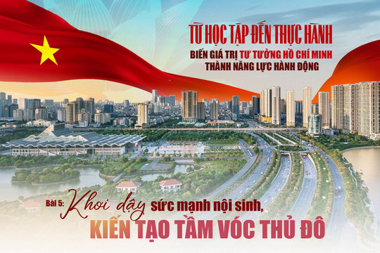 Bài 5: Khơi dậy sức mạnh nội sinh, kiến tạo tầm vóc Thủ đô