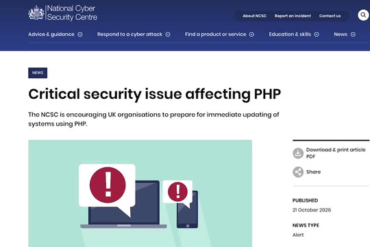 Hàng loạt website châu Âu tạm ngừng hoạt động vì lỗ hổng bảo mật