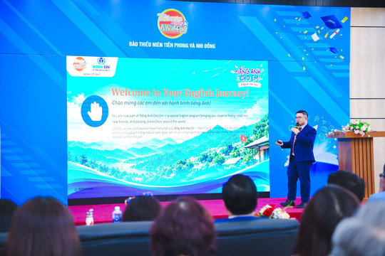 Học sinh đặc khu Cô Tô hào hứng tham gia dự án "Tiếng Anh cho em"