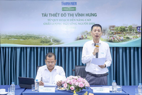 Tái thiết đô thị Vĩnh Hưng: Lấy chất lượng sống của người dân làm trọng tâm