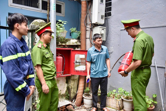Tổ chức Cuộc thi trực tuyến tìm hiểu kiến thức, pháp luật về phòng cháy, chữa cháy và cứu nạn, cứu hộ trên ứng dụng iHanoi