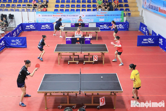 Giải Bóng bàn tranh Cúp Báo và Phát thanh, Truyền hình Hà Nội mở rộng năm 2026: Làn gió mới từ nội dung đôi nữ dưới 45 tuổi